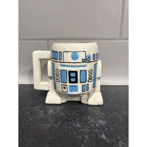 Vintage 1970s R2-D2 Star Wars Hand-Painted Mug “DJB-79”